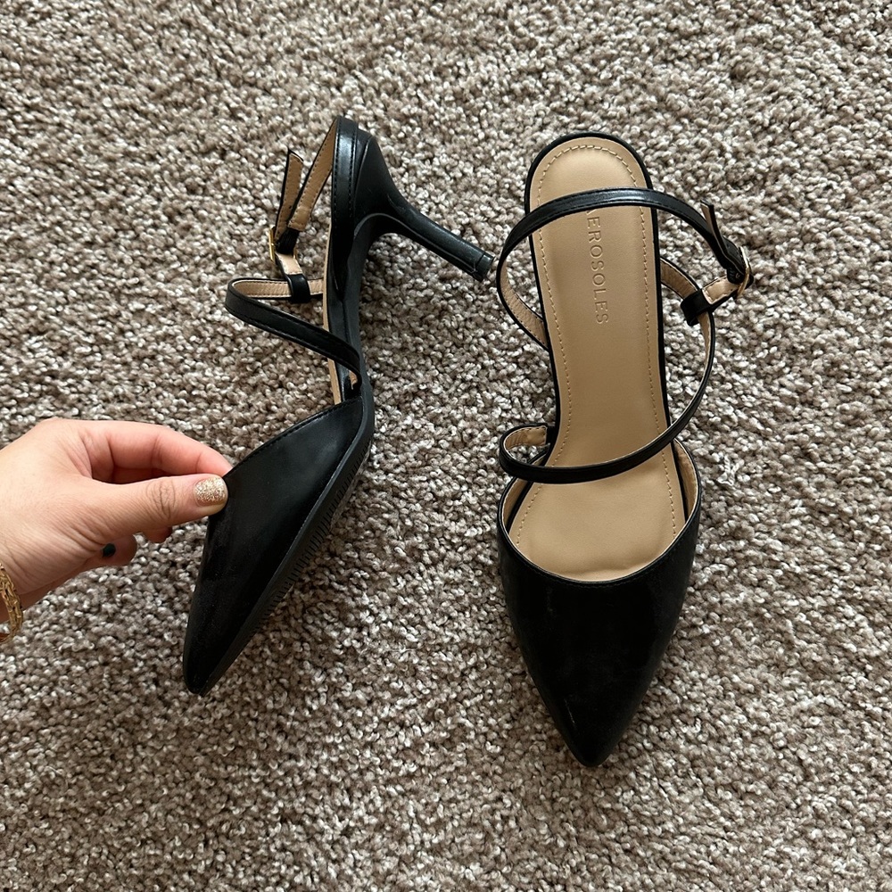 aerosoles heels pointed size 7.5